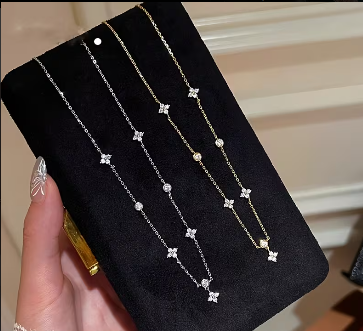 Colar Elegante Longo com Tassel de Trigo Francês 🌾✨