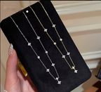 Colar Elegante Longo com Tassel de Trigo Francês 🌾✨