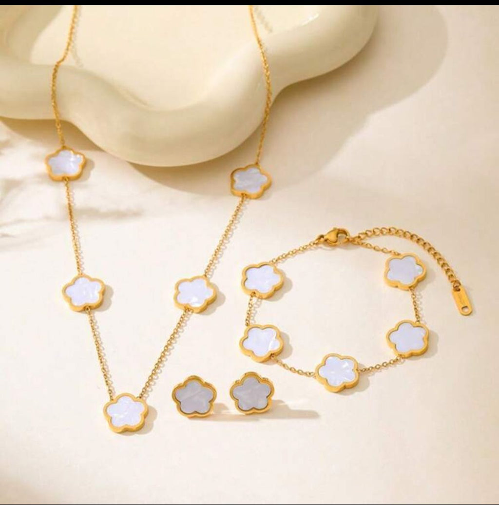 ✨ Conjunto Geométricos de Aço Titânio – Vintage e Sofisticados ✨