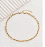 Colar Feminino de 8 Fios em Aço Inoxidável – Estilo Europeu e Americano, Moderno e Sofisticado