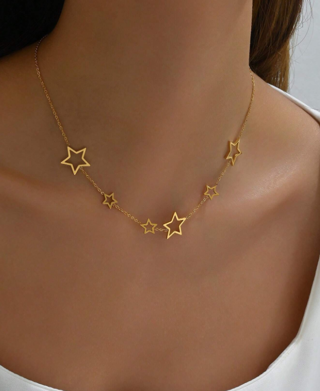 Colar Estrela – Luz, Esperança e Elegância ✨