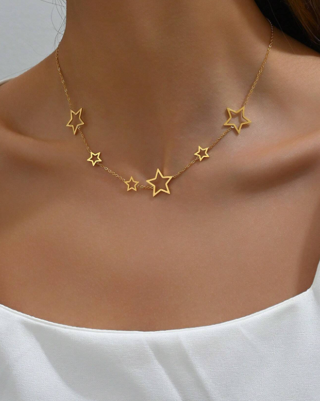 Colar Estrela – Luz, Esperança e Elegância ✨