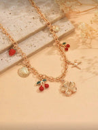 Colar Coração e Pimenta – Estilo e Energia ✨