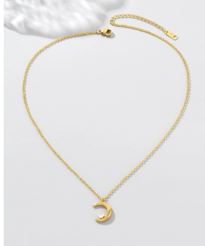 Design de Lua – Colar ✨